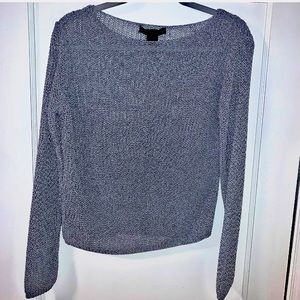 Express Knitted Sweater Gray
